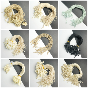 GRS証明書環境にやさしいプラスチック封筒シールストリングロープ弾性ハングタグストリング - Product Image 2