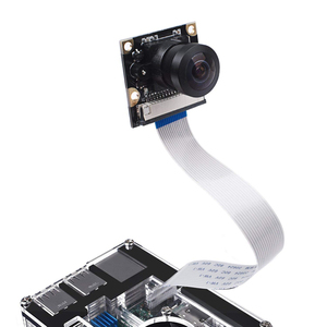Ahududu Pi 3 B + 4 B kamera gece görüş geniş açı balıkgözü 5M piksel 1080P kamera modülü - Product Image 3