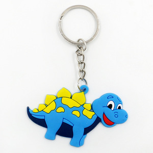 欧美恐龙灯钥匙扣派对汽车配件PVC工艺品玩具跨界 - Product Image 5