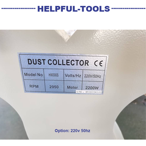 HELPFUL BRAND HW300Sソーダストコレクター掃除機サイクロン3 hp Weihai便利な木工機械 - Product Image 6
