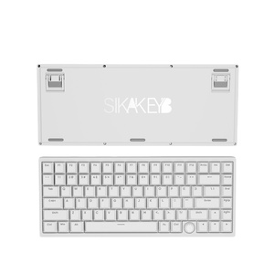 SIKAKEYB Castle Ck75 Us 75% Diseño 83 teclas Características únicas Teclado para juegos de computadora de escritorio retroiluminado RGB - Product Image 1