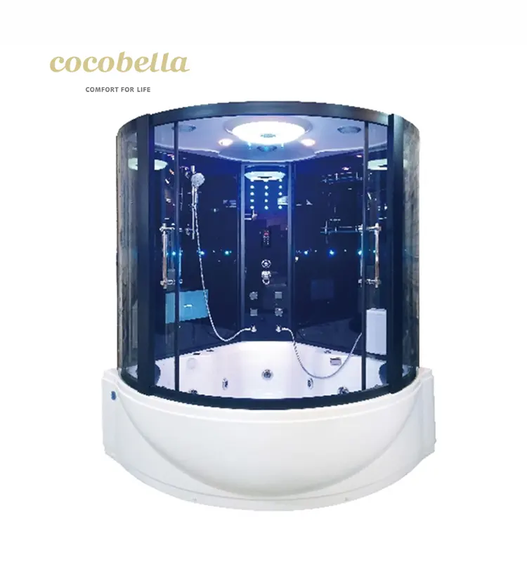 Cabina de vapor pequeña para baño, máquina de baño adelgazante, ducha Personal, lavadora a presión de agua caliente y húmeda