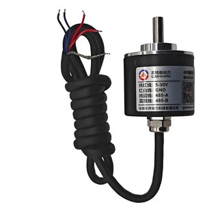 Custodia in metallo da 38mm 5-30V Encoder magnetico a motore personalizzabile Multi-giro Modbus Tamagawa valore assoluto a 21Bit - Product Image 5