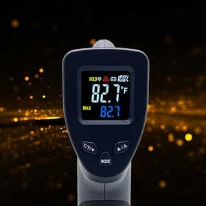Pirómetro digital industrial Termómetro infrarrojo sin contacto Controlador de temperatura de pistola para uso industrial al aire libre Hecho de plástico - Product Image 6