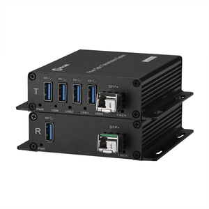 USB <strong>to</strong> Fiber <strong>Optical</strong> Media Converter over SM Fiber Cable up <strong>to</strong> 250M USB3.0 1 <strong>Input</strong> 4 <strong>Output</strong> - Product Image 1