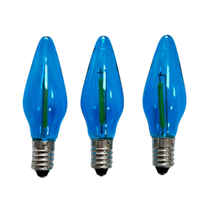 C6 E10 tabanı noel ağacı işık dize yedek ampul LED Filament 34V0.2W açık dekorasyon - Product Image 1