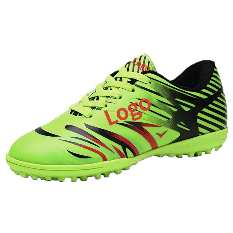 חיצוני בני דשא נעלי כדורגל זול באיכות גבוהה מקורי כדורגל מגפיים גבוה קרסול ילד של סוליות אימון ספורט נעליים