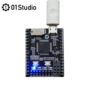 Spanplatte 01Studio Pyboard STM32F405 Mikrocontroller-Kit für eingebettete Programmierung, kompatibel mit Micro Python.