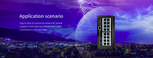 IS1016GS-4F stapelbare PoE SNMP QoS-fähige Netzwerk ausrüstung mit 4 Funktionen