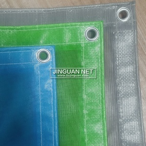 1.8X5.1M Hoja de malla de PVC ignífuga para Red de andamios de construcción Exportación a Japón y Tailandia - Product Image 1