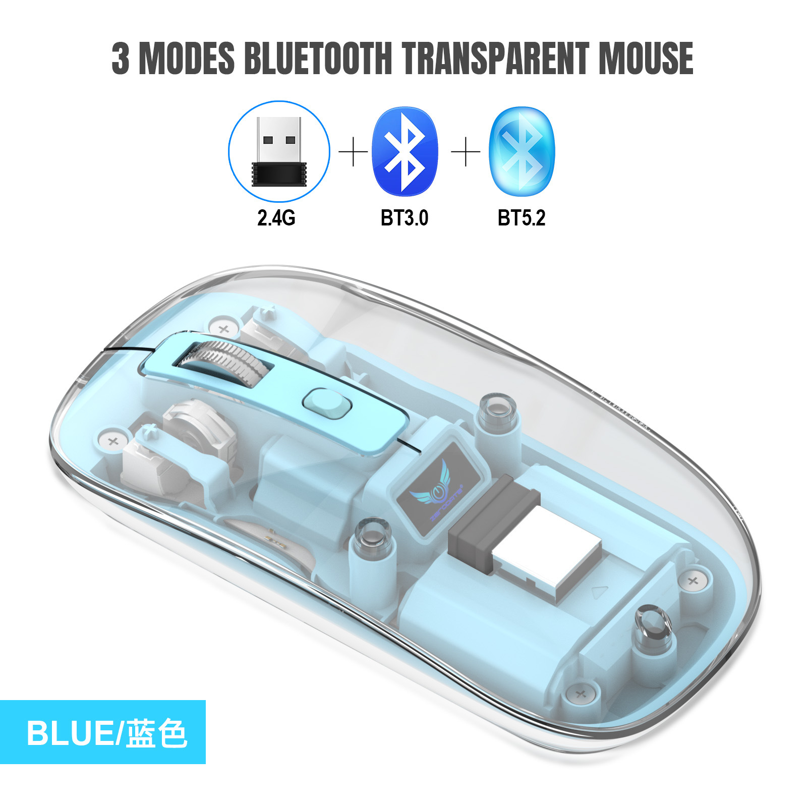 บลูทูธ ไตรโหมด - สีส้ม