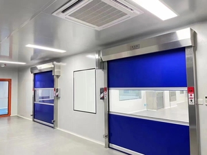 Custom High Speed <strong>PVC</strong> Rolling Shutter <strong>Door</strong> Industrial Design Transparent <strong>Door</strong> Suitable for Clean Room Workshop and Warehouse - Product Image 6