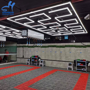 Personalizzazione luce esagonale a nido d'ape per dettagli auto illuminazione negozio officina officina pannello esagonale a Led - Product Image 1