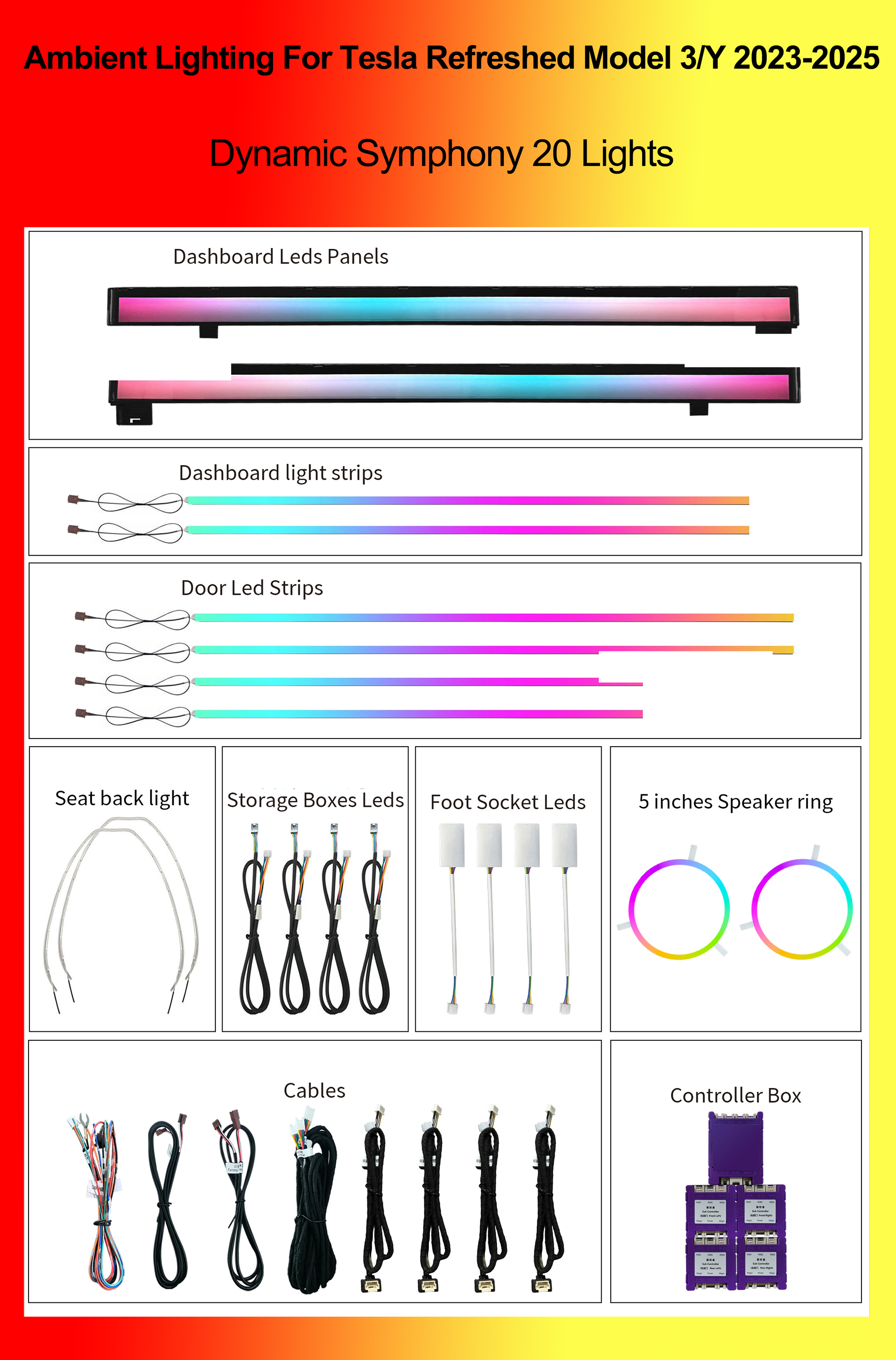 Dynamic Symphony 20 Lights