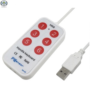 HK 6 USB Dedicated Shortcut <strong>Keys</strong> USB Handle <strong>Keyboard</strong> With 6 <strong>keys</strong> switch Shortcut <strong>Keyboard</strong> for engineering PADS Photoshop - Product Image 3