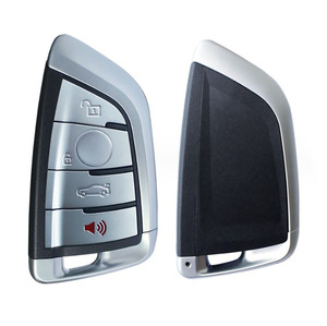 Fábrica al por mayor 433MHz alarma de llave de coche inalámbrica Control remoto 1527 código de aprendizaje alarma de Metal fabricante de llaveros de coche