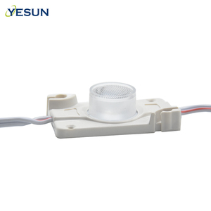 พลังงานสูงกลางแจ้งนำแสงป้าย1LEDs 1818 SMD 15*55องศาเลนส์ ABS ฉีด3วัตต์โมดูลกันน้ำ