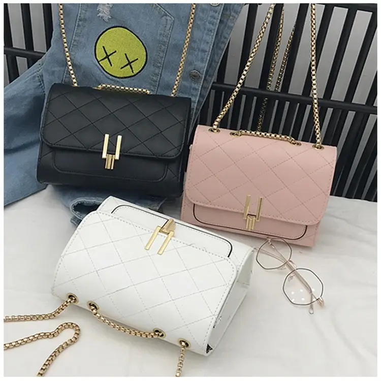 Women's Handbags Leather Crossbody Bag PU Shoulder Bags Hand Bag 2024 New for Women Arrival Pure Color Candy Fashion Handbags