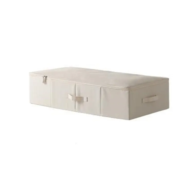 패브릭 침대 바닥 저장 상자 가정용 대형 옥스포드 천 방진 의류 이불 정렬 상자 접이식 저장 상자