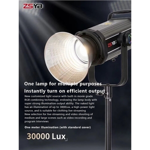 ZSYB Y500RGB LED fotoğraf işığı 2000K-10000K profesyonel Video fotoğraf stüdyosu spot stüdyo lambası kamera işık APP kontrolü - Product Image 5