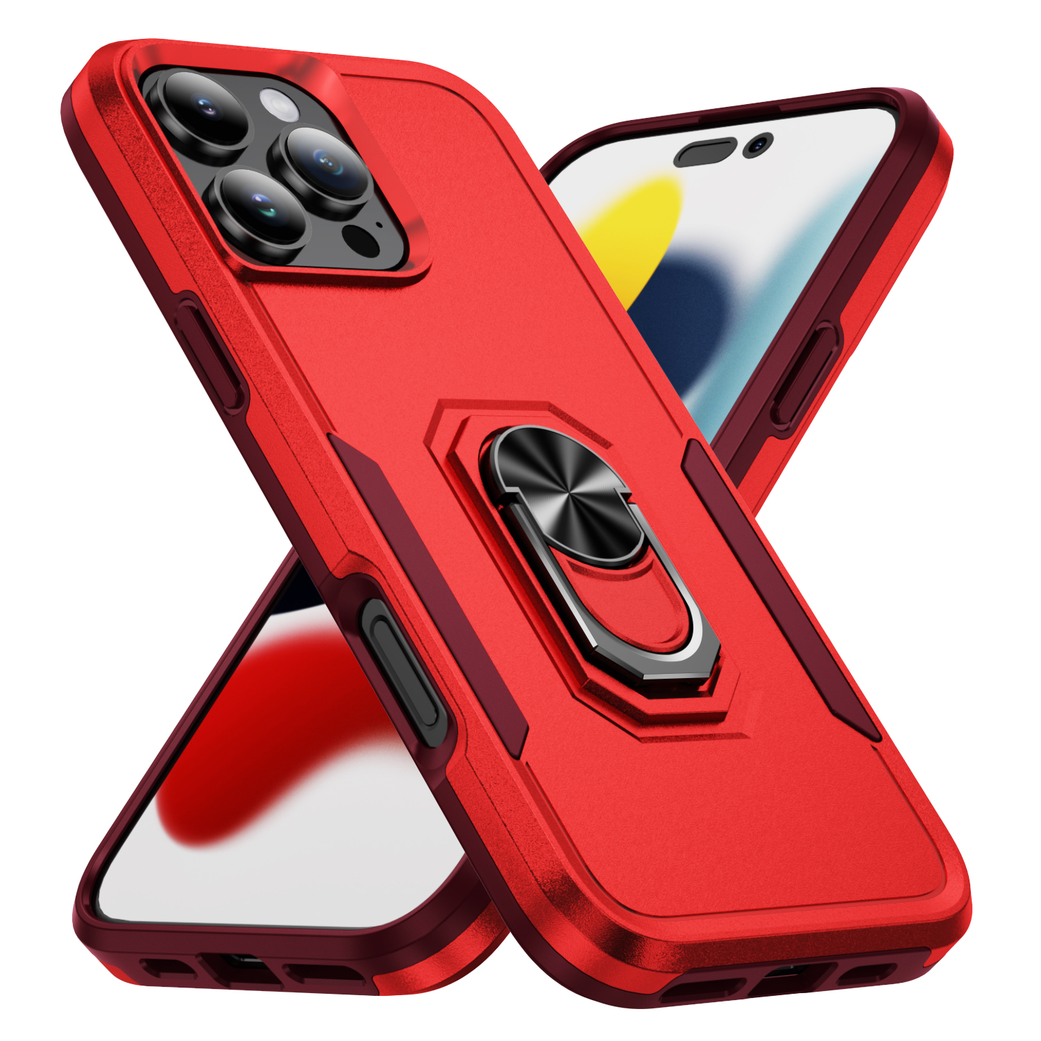 Rouge + Rouge foncé