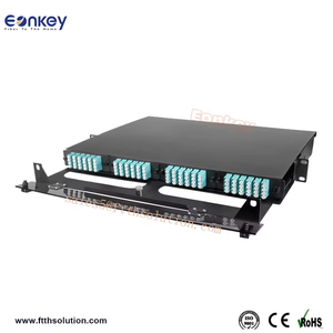Prezzo di fabbrica 1U 96-Core scatola di terminazione in fibra-19 "Rack montaggio pannello ODF per cablaggio ad alta densità - Product Image 2