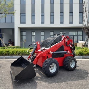 मुफ्त शिपिंग चीनी माइक्रो क्रॉलर स्किड डस्टर रोटरी टिलर इलेक्ट्रिक लोडर सस्ते छोटे स्किड स्टीड लोडर - Product Image 3