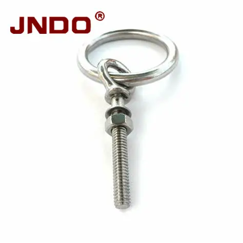 In Acciaio Inox Rigging Vite Occhio Bullone Con Anello E Dado