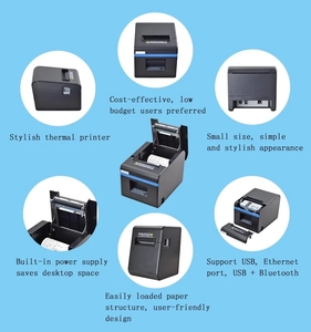 Hot Selling XP-N160II 3 Inch USB Desktop Receipt Printer Cheap Thermal Printer for Retail Store POS <strong>Linux</strong> <strong>Operating</strong> <strong>System</strong>