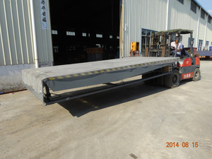 Solo para uso en fábrica, rampa de carga móvil, nivelador de muelle, contenedor de almacén, rampa de muelle de carga, nivelador de muelle - Product Image 6