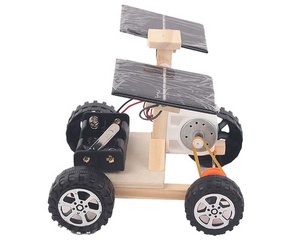 科学実験用電動ソーラーロボットDIY教育玩具火星探査機マニュアル