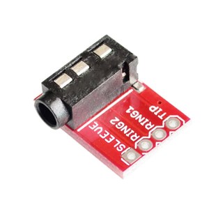 TRRS 3,5mm auriculares estéreo MP3 audio video micrófono bloque módulos de interfaz - Product Image 2