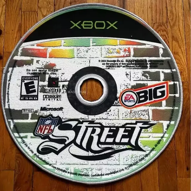 Маленький круглый игровой ковер GTA PS2