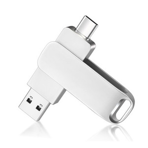 64GBType-C携帯電話32GBUSBフラッシュドライブ高速金属実容量コンピュータデュアルインターフェイスUSBフラッシュドライブ - Product Image 1