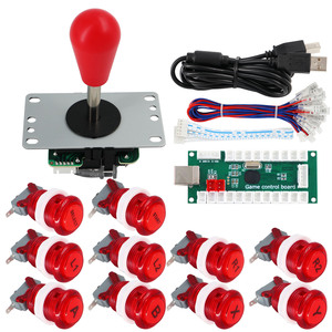 <strong>Arcade</strong> Game <strong>Controller</strong> Joystick Push Buttons <strong>USB</strong> Encoder to Pc DIY <strong>Arcade</strong> Joystick Kit for <strong>Arcade</strong> Game Cabinet - Product Image 4