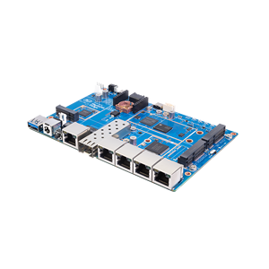 Aglomerado Banana Pi Bpi-r4 Lite Mediatek Mt7987a 2GB Ddr4 8GB Emmc 256MB Spi-nand Smart Router Automatización <span class=keywords><strong>Wifi</strong></span> 7 Router inalámbrico - Product Image 6