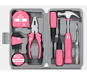 Multifunctional Household Toolbox Hardware <strong>Tools</strong> Set Screwdriver Tape Measure Wrench Manual Maintenance <strong>Tools</strong> a Complete Set - Product Image 6