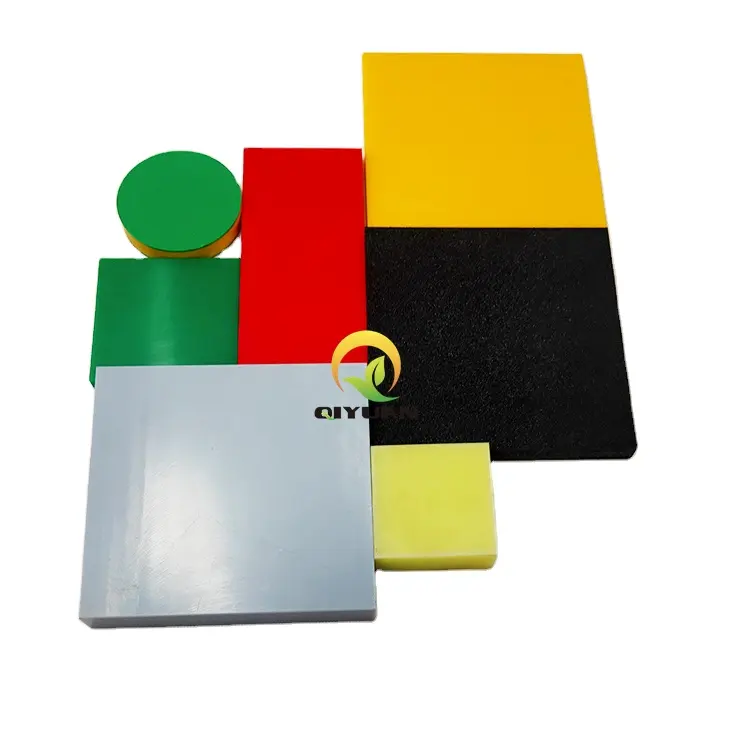 Láminas de plástico para ingeniería UHMWPE/HDPE/PP con opción de superficie de peel, disponible en cualquier tamaño y color