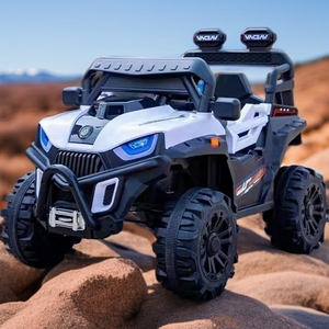 Unisex Kids Four-Wheeled Electric Ride-On Toy Self-Driving Baby Battery <strong>Car</strong> with Remote Control Plastic <strong>Model</strong> Design Cheap Price - Product Image 1