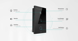 <strong>WiFi</strong> Video Door Phone <strong>System</strong> with Night Vision Camera Metal Ring Doorbell <strong>Intercom</strong> IR <strong>2</strong>-<strong>Way</strong> <strong>Intercom</strong> IP/tcp Video Doorbell Unit - Product Image 2