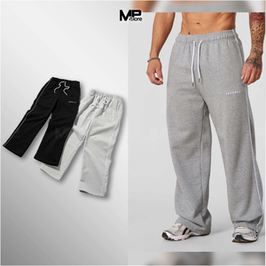 מחיר נמוך גברים pant pant joggers joggers 100% כותנה רחב מכנסיים רגל רחב יוניסקס בסגנון רחוב