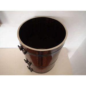 Zylindrische Holz schalung ist für gebogene Gebäude geeignet und erfüllt die Anforderungen eines schnellen Aufbaus - Product Image 4