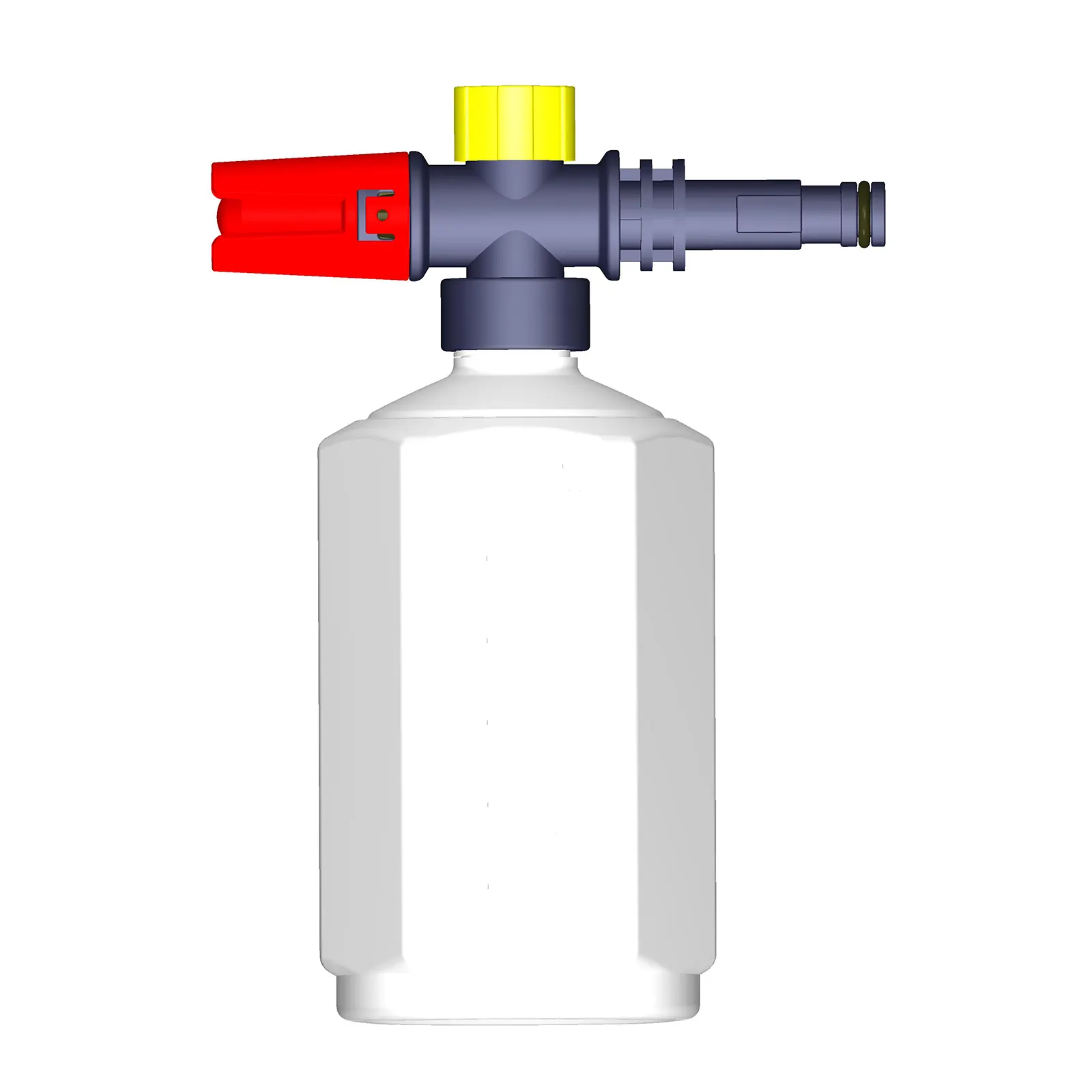 Cannone a schiuma con lancia in schiuma da neve per idropulitrice alimentata a batteria da 20V / 40V e pistola a spruzzo per idropulitrice portatile