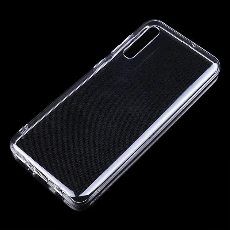 Luxury Hybrid 1.5mm High Clear Transparent Soft TPU Silicone Mobile Smart Phone Back Cover Case For Samsung Galaxy J7 Duo