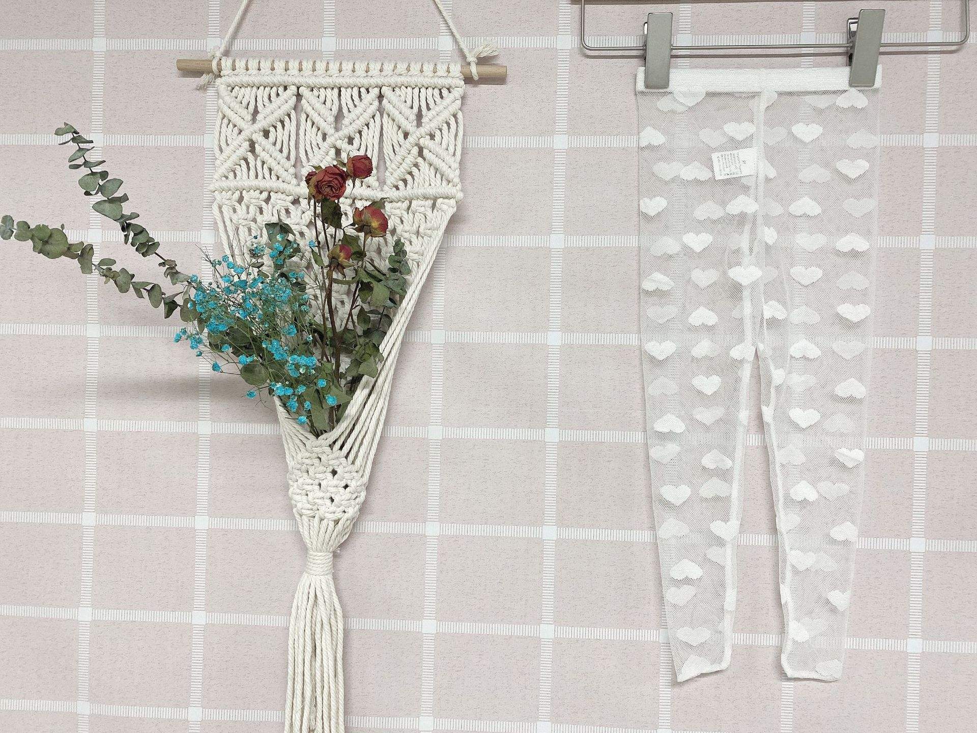 Cœur blanc résille collants enfants princesse collants bébé fille