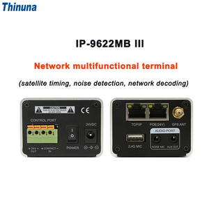 Thinuna IP-9622MB III IP PA rete sistema di trasmissione digitale 24V uscita di emergenza IP terminali di codifica multifunzione rete - Product Image 5