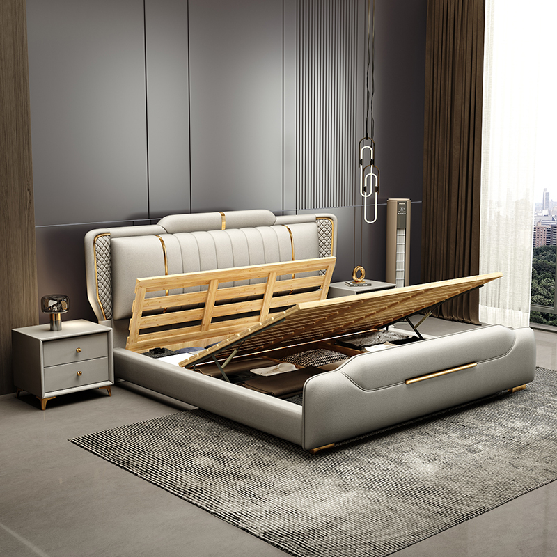 Pneumatic structure + a bedside table