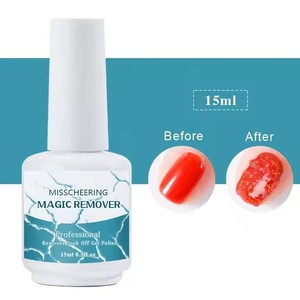 Yeni stil sıcak Sell15ml sihirli sökücü kapalı islatın UV jel lehçe temizleyici tırnak jeli lehçe sökücü Burst sihirli oje hızlı sökücü