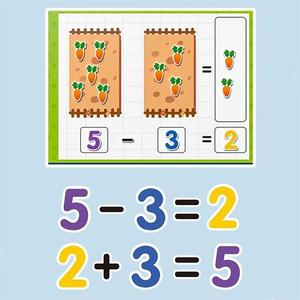 数字分解数学玩具亲子互动教材创意木数学拼图儿童玩具教育书籍 - Product Image 4