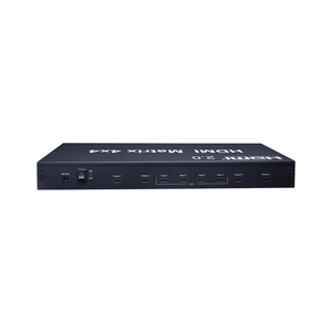 4x4 HDMI Matrix Unterstützung 4K 3D HDMI Matrix 4 in 4 ausgang usb extender HDMI 4x1 Quad Multi-viewer